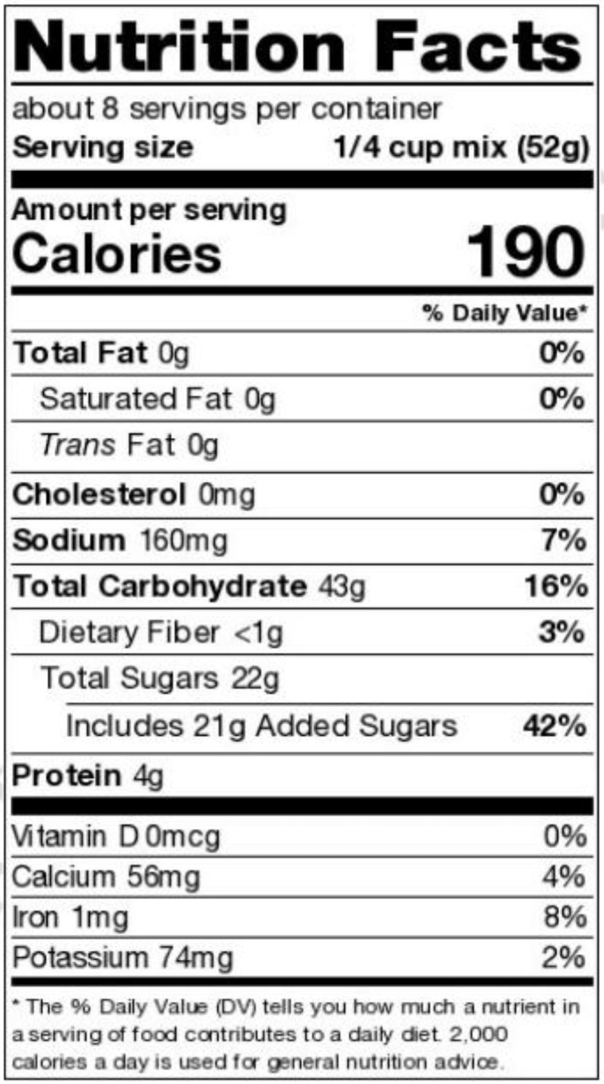 Vanilla Sunshine Waffle Mix