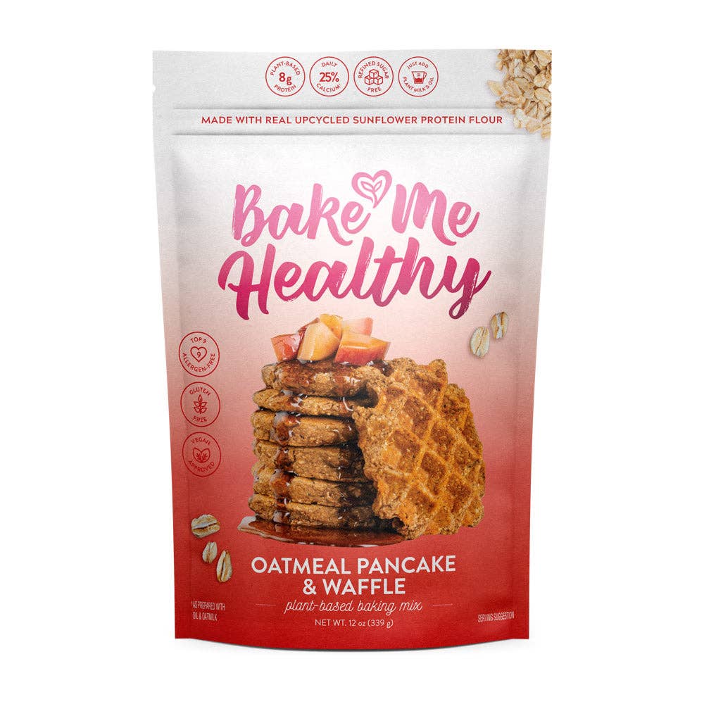 Oatmeal Pancake & Waffle Plant-Based Baking Mix
