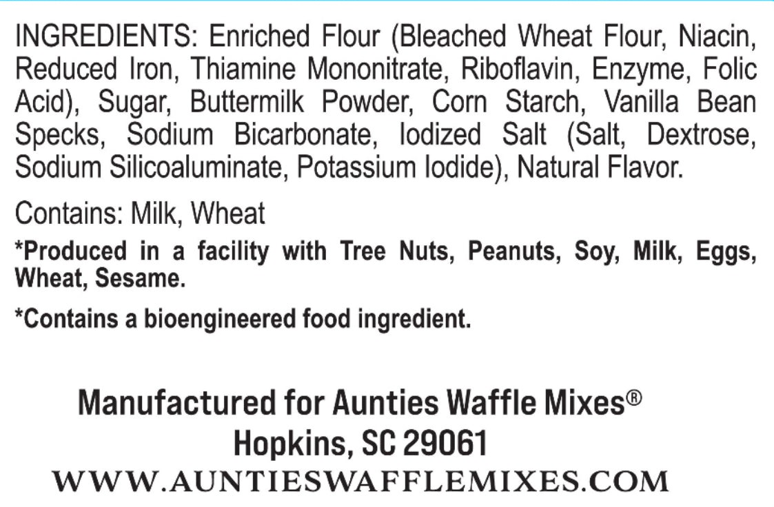 Vanilla Sunshine Waffle Mix